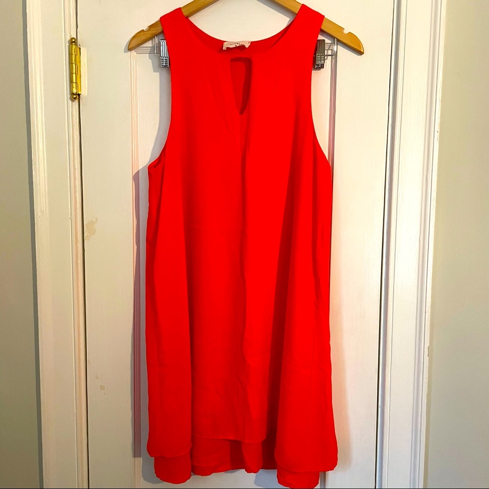 Orange Sundress with Cute Details